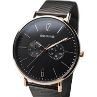 Orologio Bering Donna Classic Collection in Acciaio placcato oro rosa 14236-163 - 14236-163